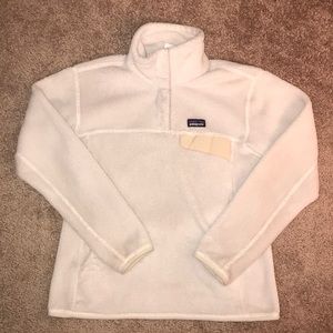 Raw Linen Patagonia Re-Tool Snap-T Pullover